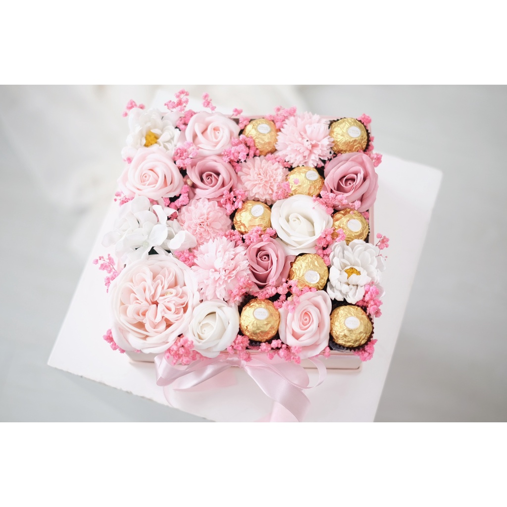 Jual Dearest Flower Box Box Bunga Bloom Box Kotak Kado Bunga Campur