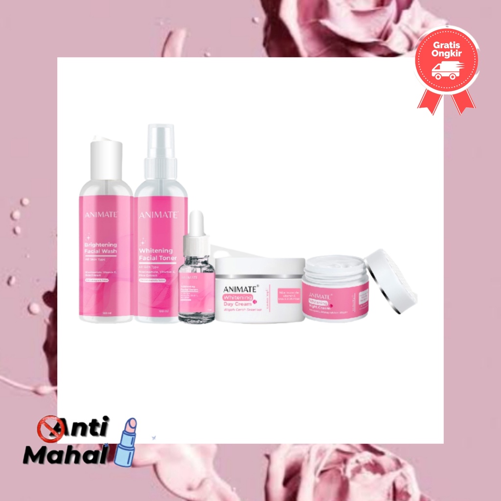 Jual Animate Skincare In Whitening Series Anti Mahal Shopee