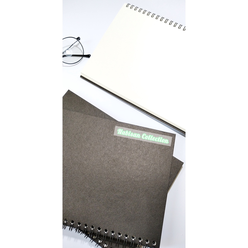 

Sketchbook | Buku Gambar spiral A5 Hitam | Sketchbook A5