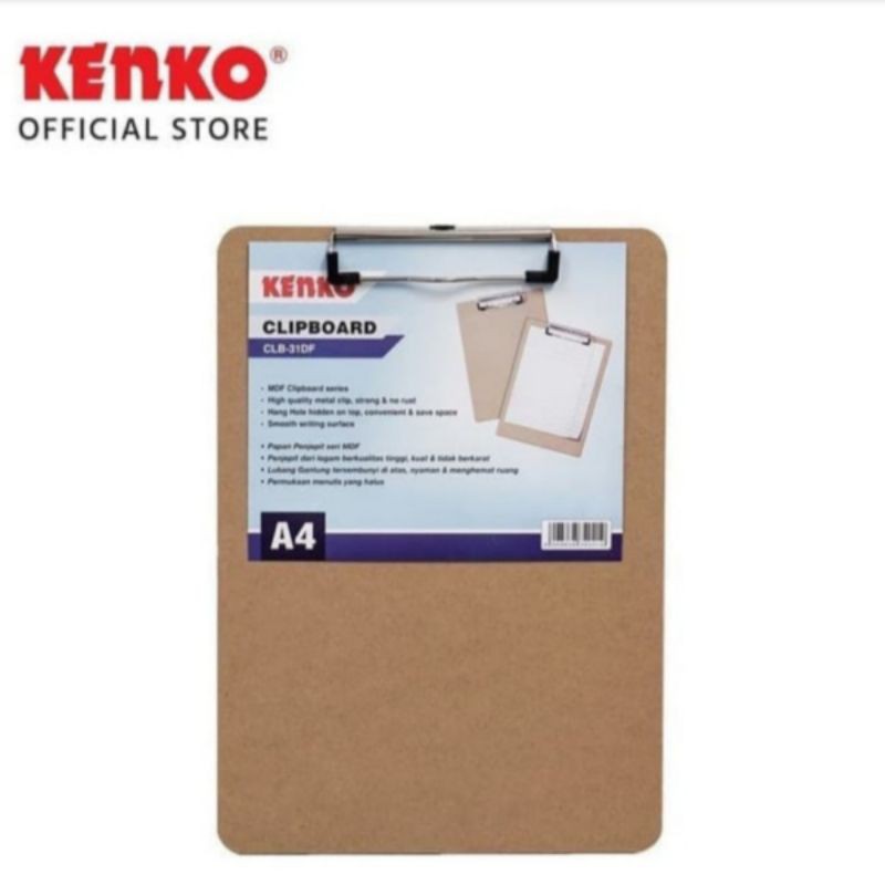 

KENKO CLIP BOARD / PAPAN UJIAN / PAPAN JALAN / PAPAN KLIP