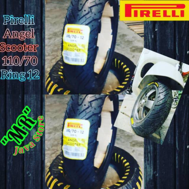 Ban Pirelli Angel scooter 110/70 Ring 12 For Scoopy or Sprint