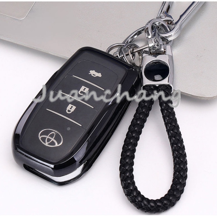 Casing Kunci Mobil Model flip Bahan TPU Untuk toyota Isuzu Fortuner Hilux RAV4 Camry Hiac Corolla
