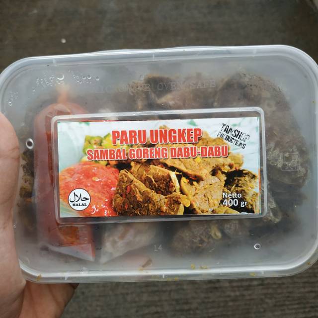 

Paru ungkep siap goreng