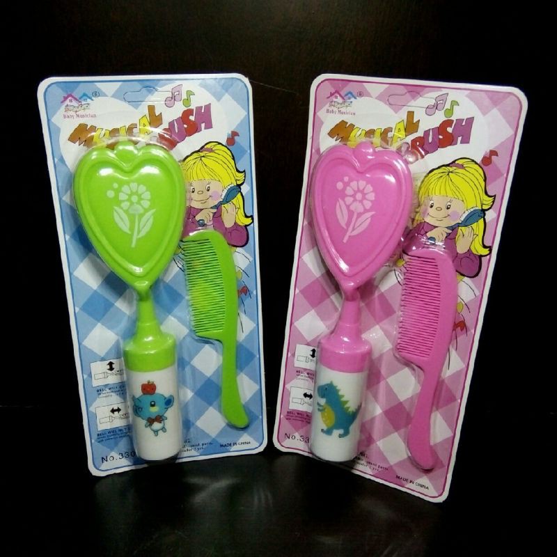 Sisir dan Sikat Musik Bayi 2in1 (330c)