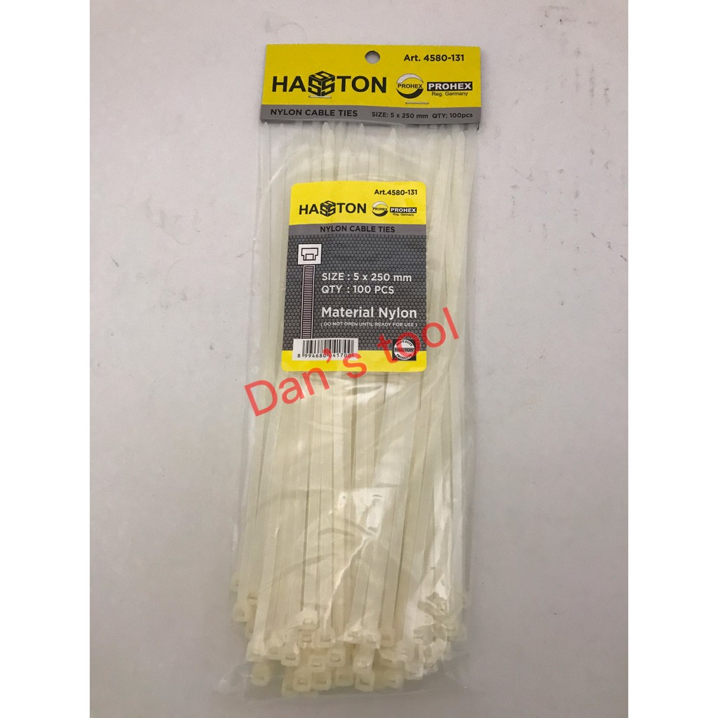 Kabel Ties HASSTON 250 mm  / Kabel Tis / Cable Tie / Cable Ties