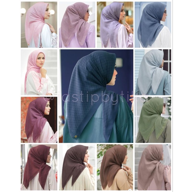 TAPIS VOAL SQUARE BUTTONSCARVES