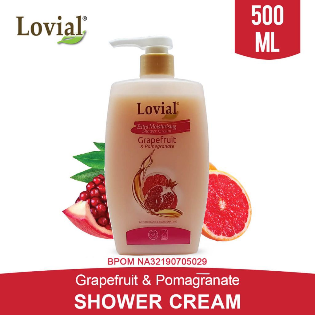 LOVIAL Extra Moisturizing Shower Cream Sabun Mandi - 500ml