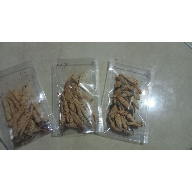 

Basreng pedas daun jeruk ukuran 20gram
