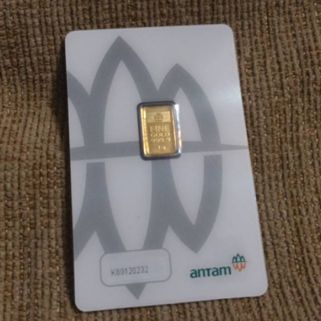 Jual Promo Antam Lm 1gr Press 2019 Certieye Lm 1 Gram Emas Antam Indonesiashopee Indonesia 3447