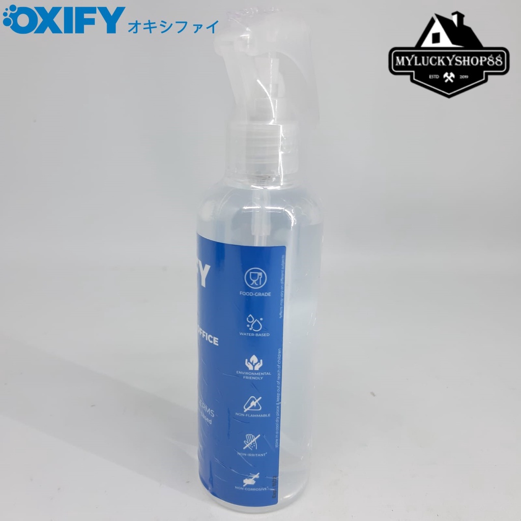 OXIFY Household Office Sanitizer Disinfectant Japan 250ml Water Based