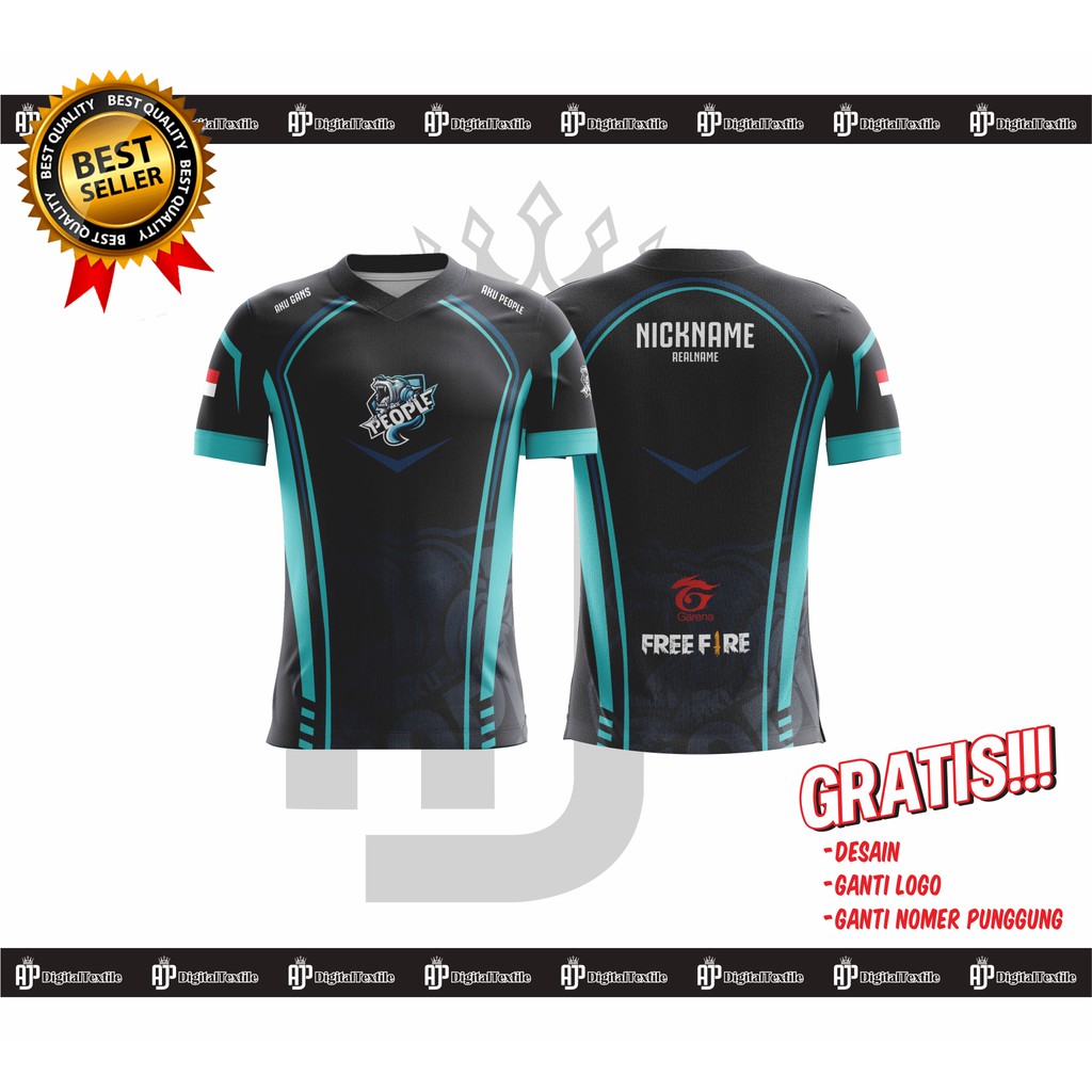 JERSEY ATASAN FULL PRINTING BEBAS DESAIN