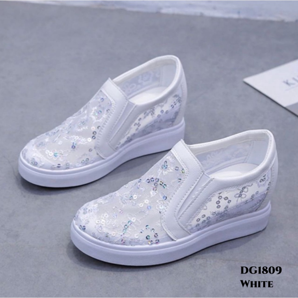 RESTOCK WYN SNEAKERS WEDGES FASHION KOREA DG1809