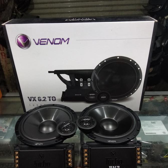 Speaker Split Venom TURBO seri VX-6TO.Speaker Pintu Mobil Audio Mobil