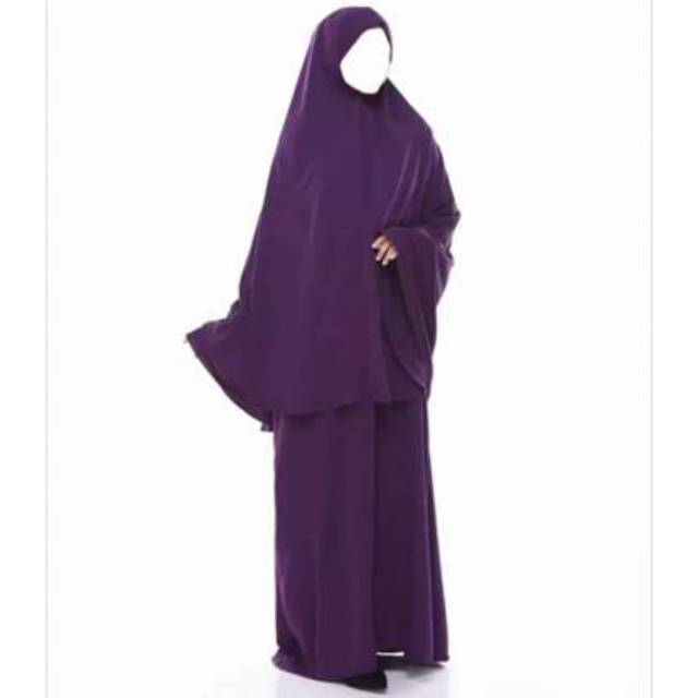 Set Gamis Wolfis Syari Medina