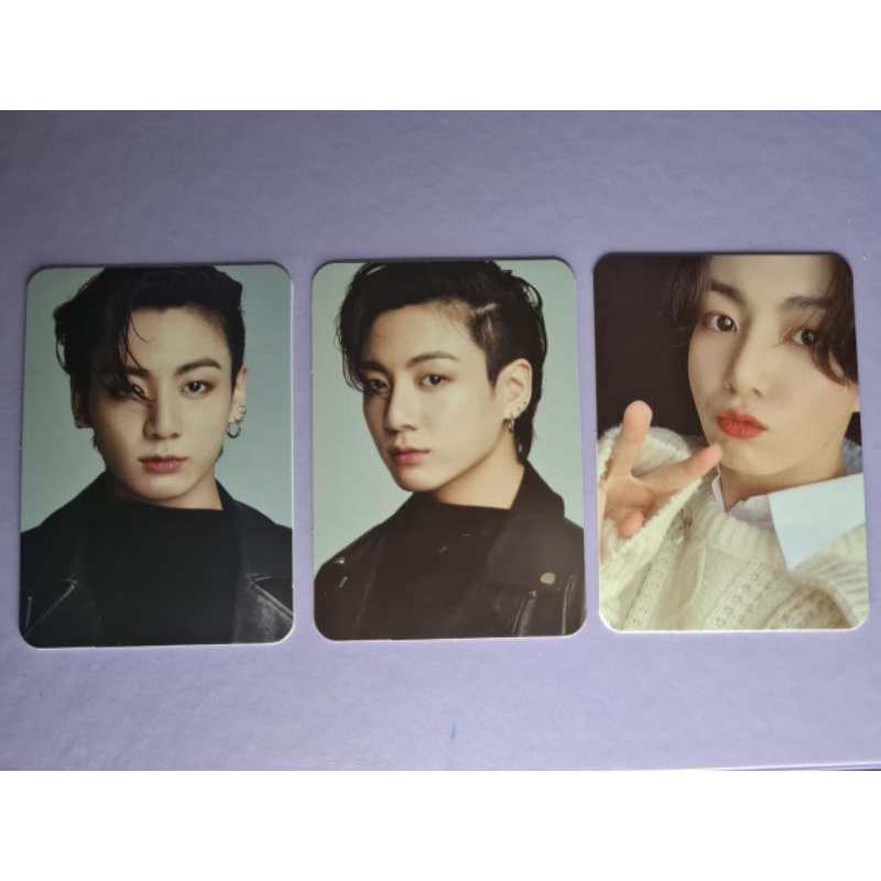 PC PHOTOCARD JUNGKOOK JK BTS DICON 2021