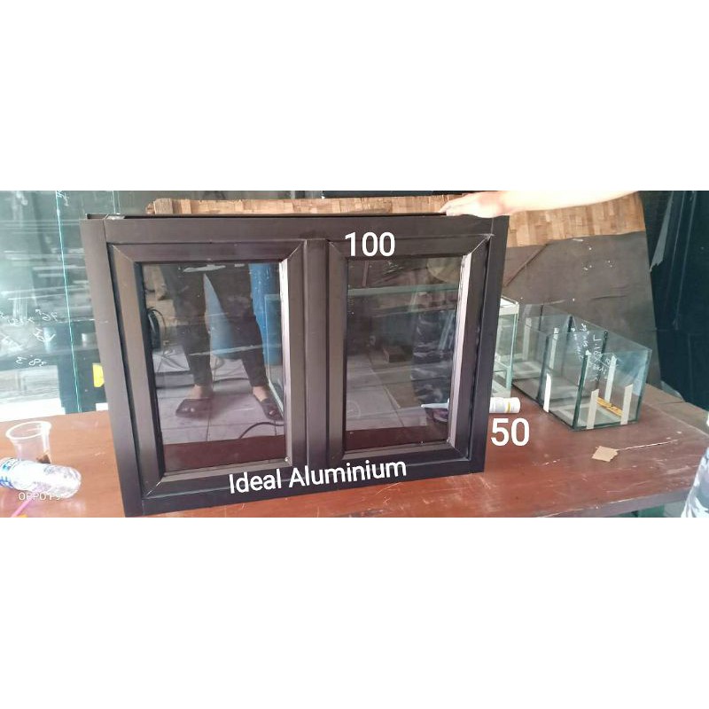 Jual Jendela Aluminium Gandeng T50xL100 | Shopee Indonesia