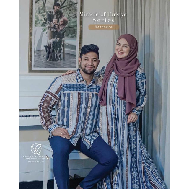 SARIMBIT Miracle Of Turkey / Kiciks Muslimah / Dress motif turki