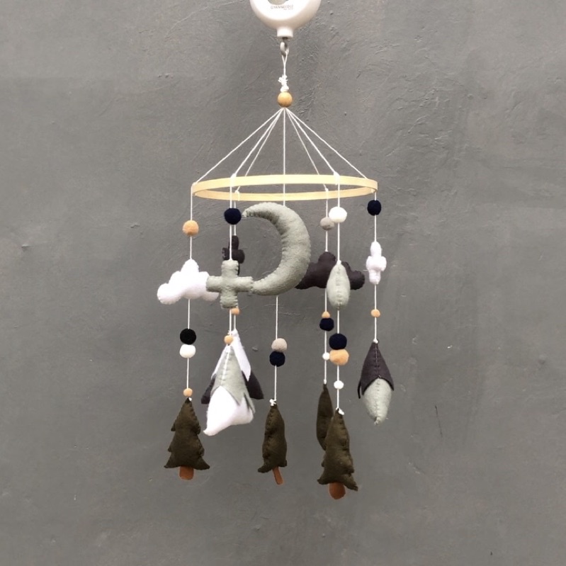 Jual Baby Crib Mobile Pohon Cemara Indonesia