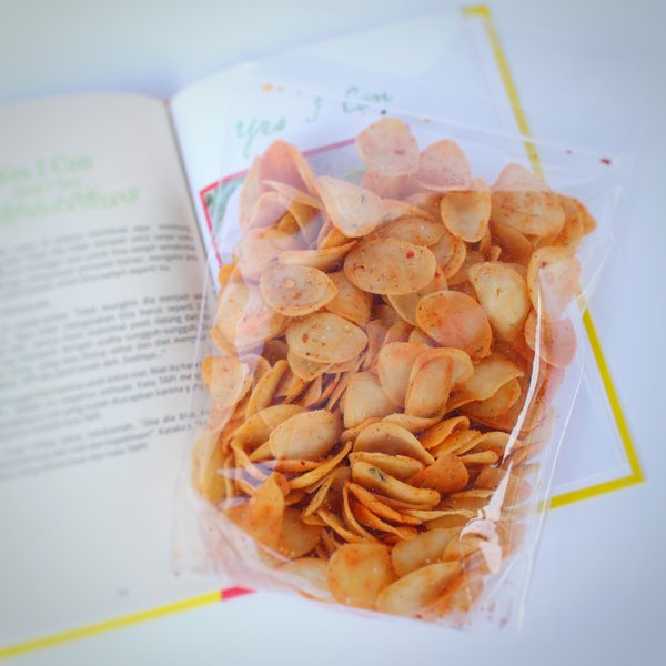 

Moring Pedas 250gr / Molreng, Keripik Molring D'lombok