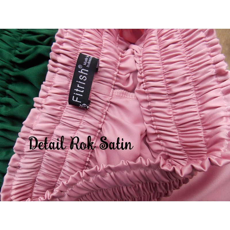 Rok Panjang Satin Velvet (Lebar Standar)