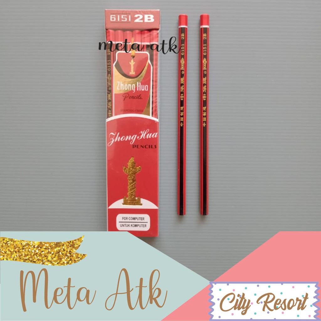 

Pensil 2B Zhong Hua 6151 (12pc)