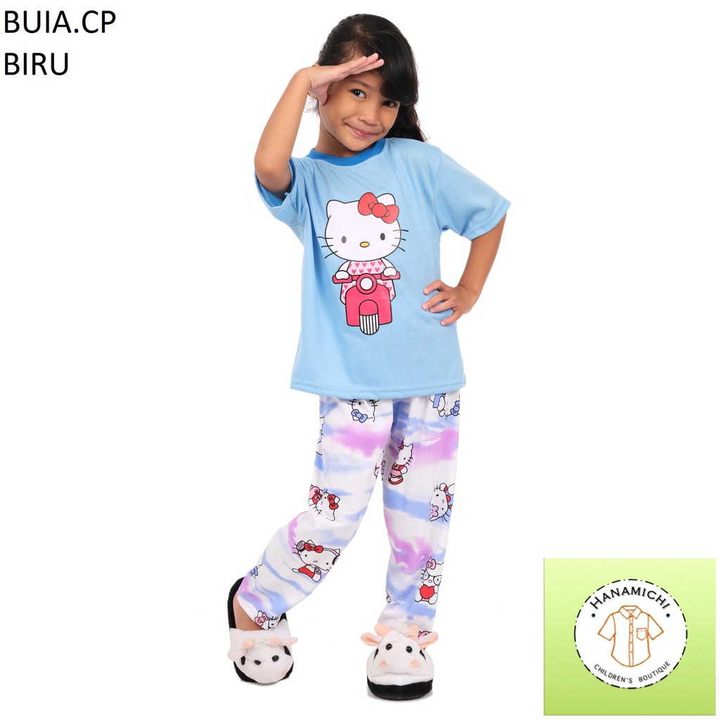 Hanamichi BUIA.CP Baju Tidur Anak Lengan Pendek