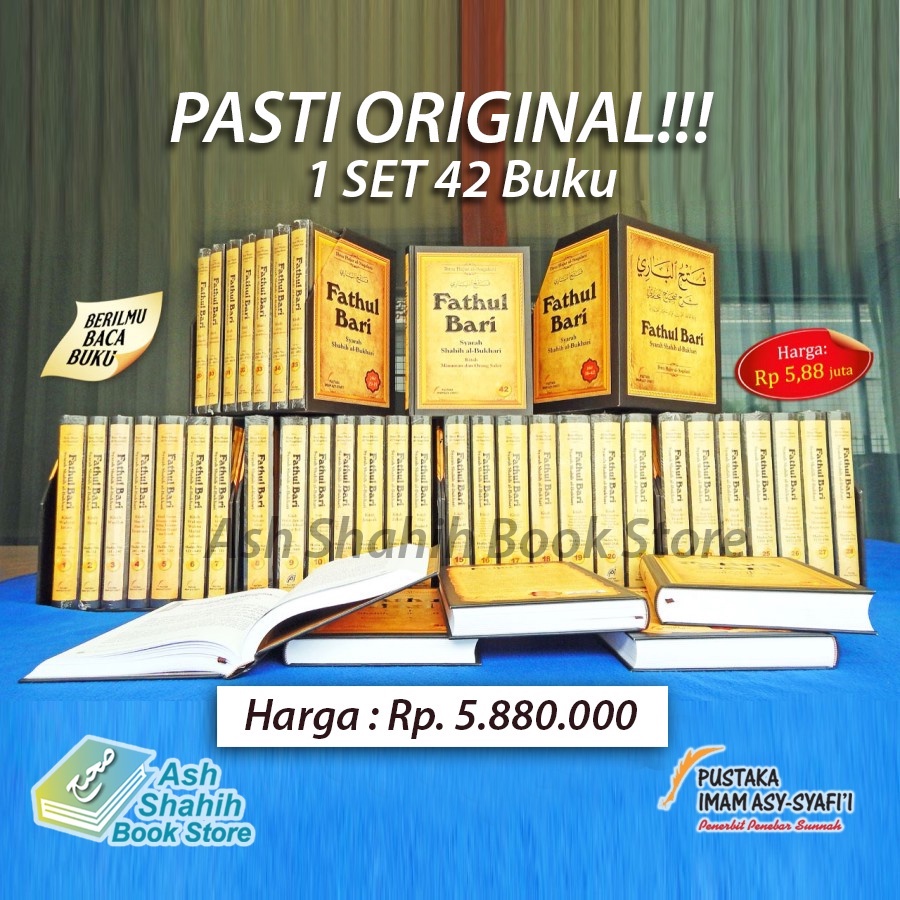 Fathul Bari 1 Set 42 Jilid Edisi Lengkap Original - Fathul Baari Ibnu Hajar al Asqalani - Pustaka Imam Asy Syafii-1
