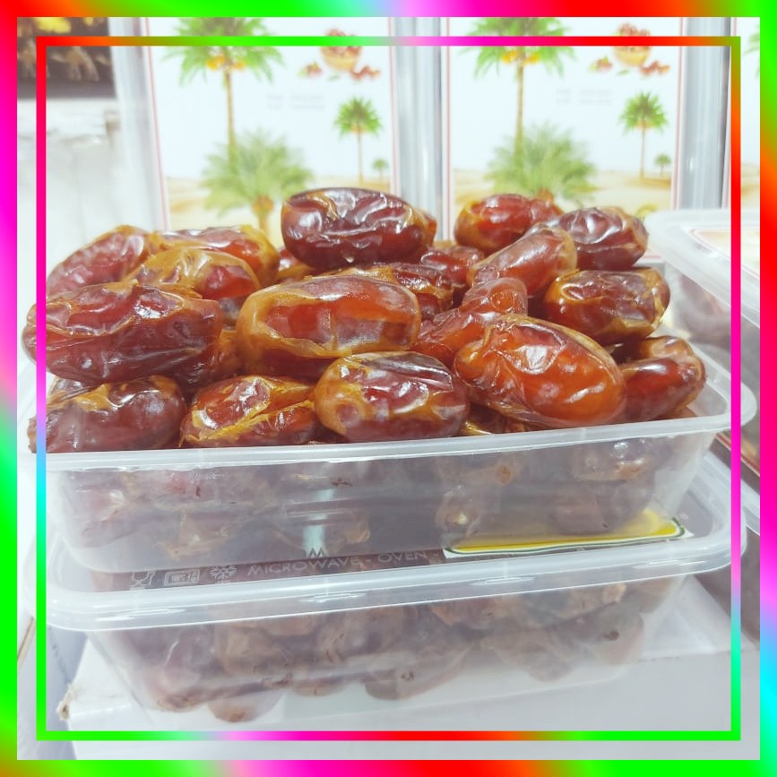 

Kurma khalas super 500GR [KEMASAN BOX MIKA]