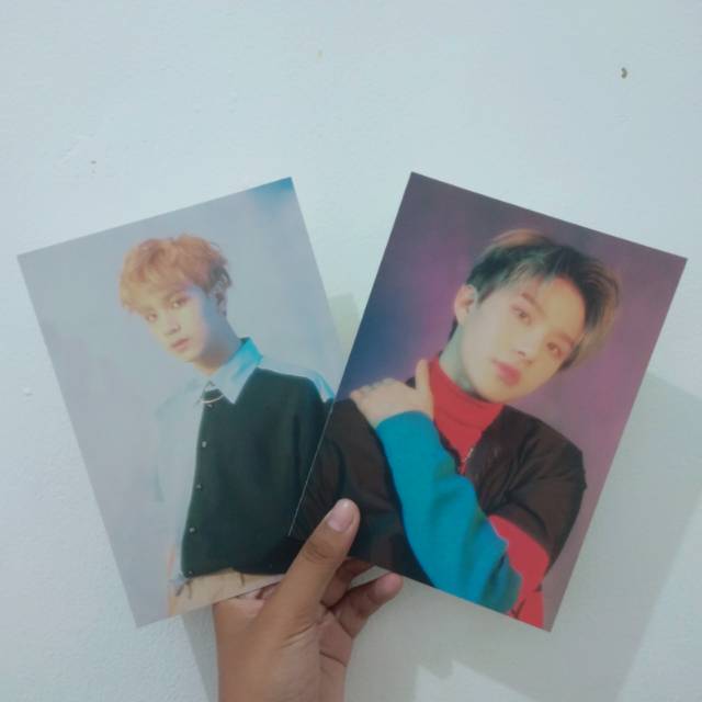 NCT 2018 Postcard Photocard Emphaty Haechan Jungwoo Hologram