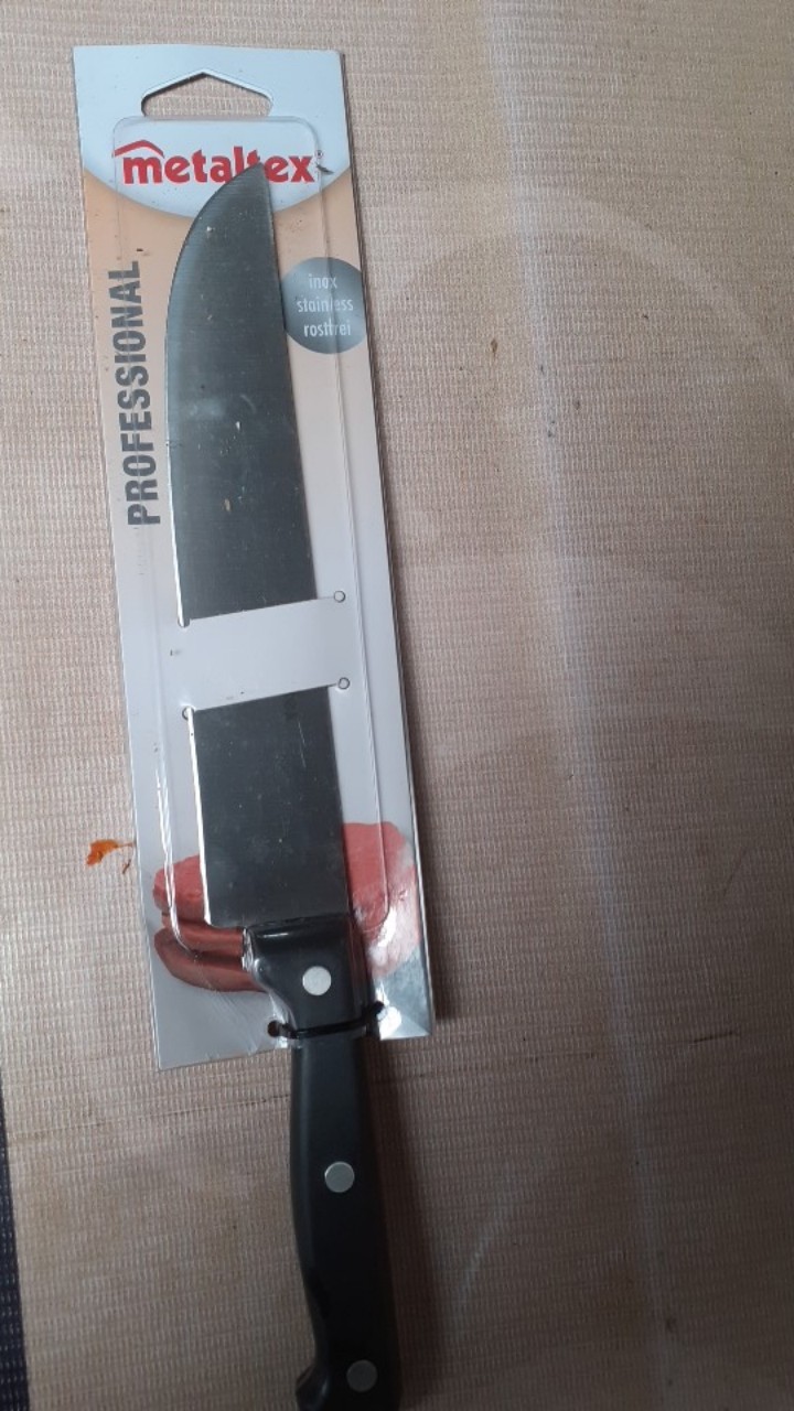 Metaltex Pisau Daging 28 Cm / Chef Knife / Pisau Dapur