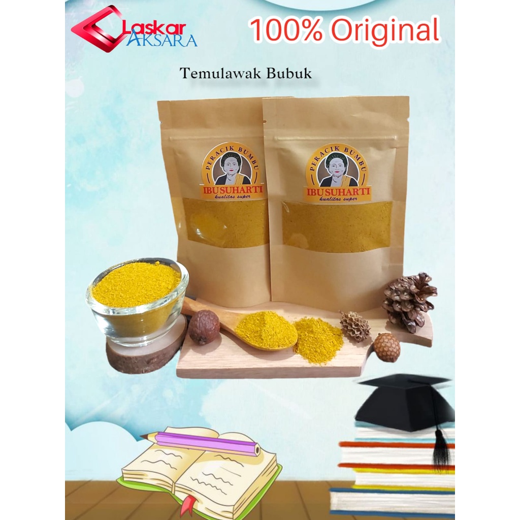 

Rempah Temulawak Bubuk / Bumbu Masakan - Ibu Suharti // Premium