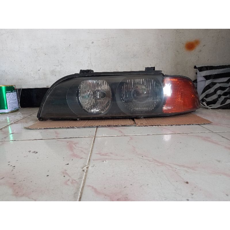 headlamp lampu depan BMW e39