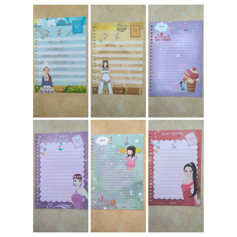 Isi Binder Harvest Langka / Isi File / Isi Binder Satuan