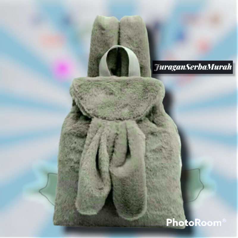 Tas Ransel Remaja Kekinian/Tas Bulu Lucu Termurah