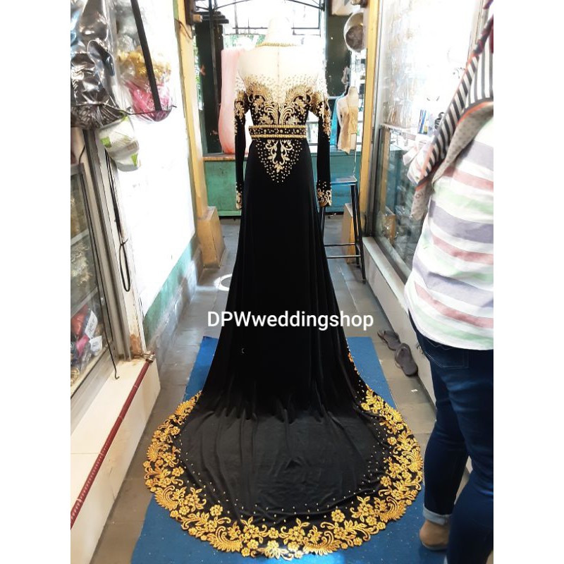 Kebaya Pengantin Bludru