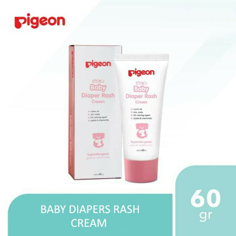 Pigeon Baby Cream Diaper Rash 60gr - Pigeon Krim Ruam Popok Bayi 60gr