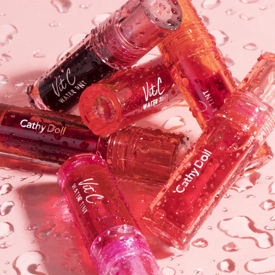 [ NEW ] CATHY DOLL Vit C Water Tint | WIN METAWIN |Lip Tint | Lipstik Win Metawin Original Thailand