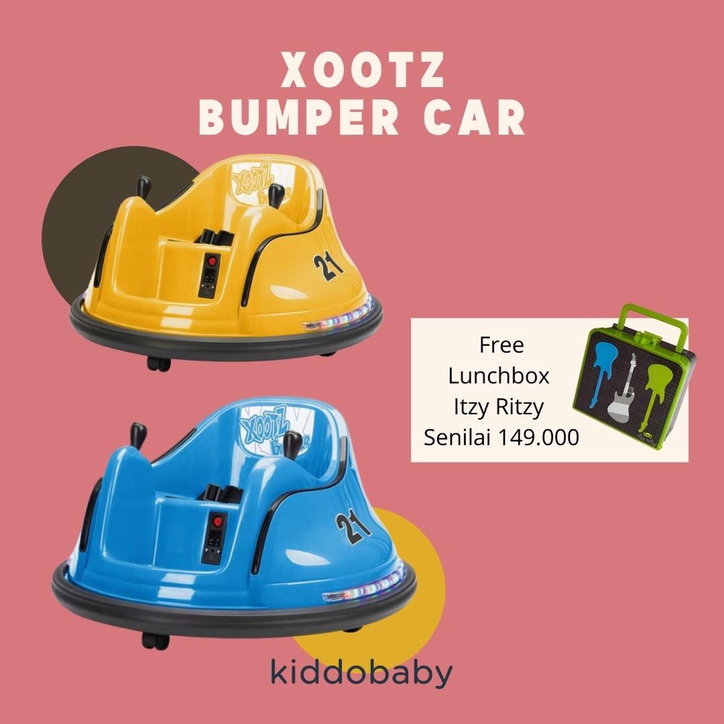 XOOTZ Bumper Car With Remote Control | Mainan Mobil Remot Kontrol