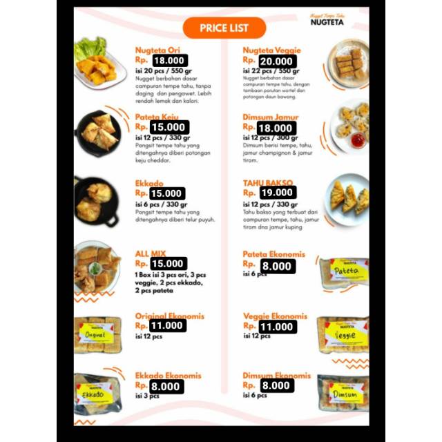 Nugget Tempe Tahu Shopee Indonesia