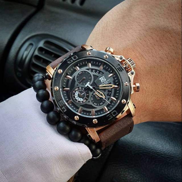 Jam tangan wanita pria exclusive T5 original best