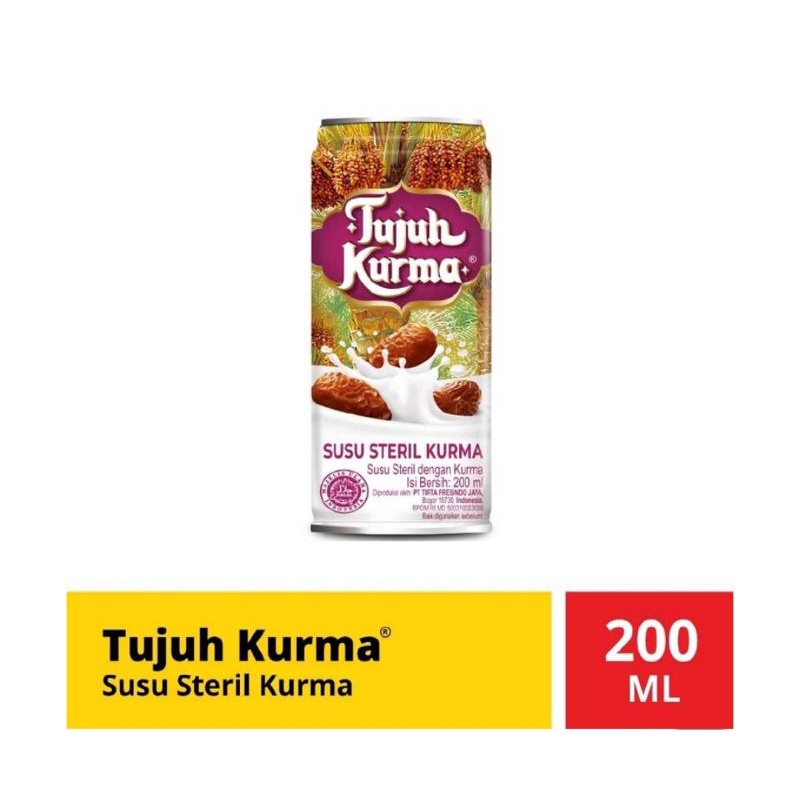 

Tujuh Kurma Susu Steril Kurma 200 ml