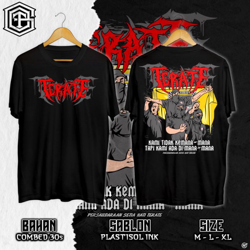 KAOS TERATE TERBARU // KAOS TERATE DISTRO // KAOS TERATE KEREN // KAOS TERATE HITS