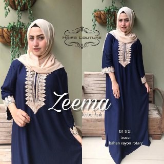 DASTER ARAB ZEEMA | RAYON SUPER GRADE A ORI | RESLETING DEPAN BUSUI