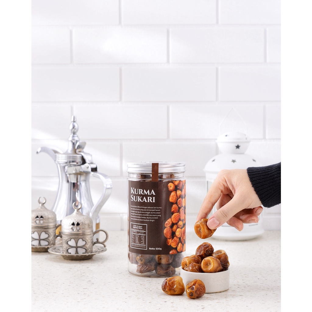 

Kurma Sukari Premium 500gr Kurma Sukkari Basah Original Lembut Kurma Raja