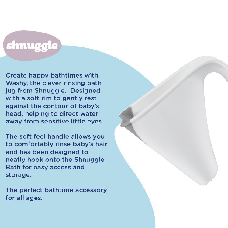 SHNUGGLE WASHY RINSING BATH JUG