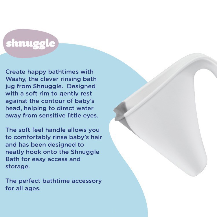 SHNUGGLE WASHY RINSING BATH JUG