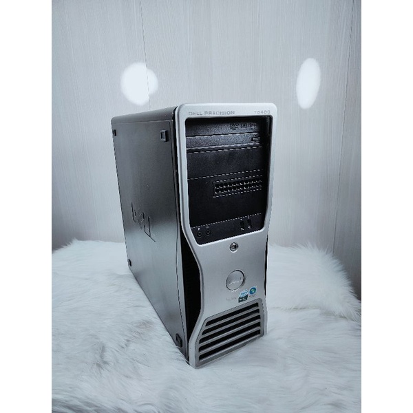 Pc Server Workstation Dell Precision T5400 Xeon E5420 Ram 4 GB SSD 256 GB HDD 500 GB Second Bergaransi