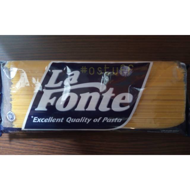 

LA FONTE SPAGHETTI 1KG PASTA LA FONTE