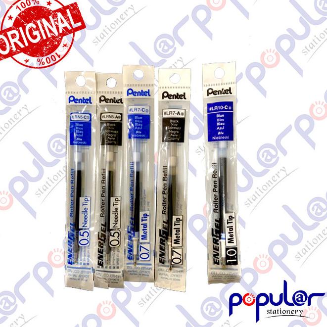 

Hot Sell.. PROMO Isi Bolpoin Pentel Energel 0.5 / 0.7 / 1.0 - Hitam