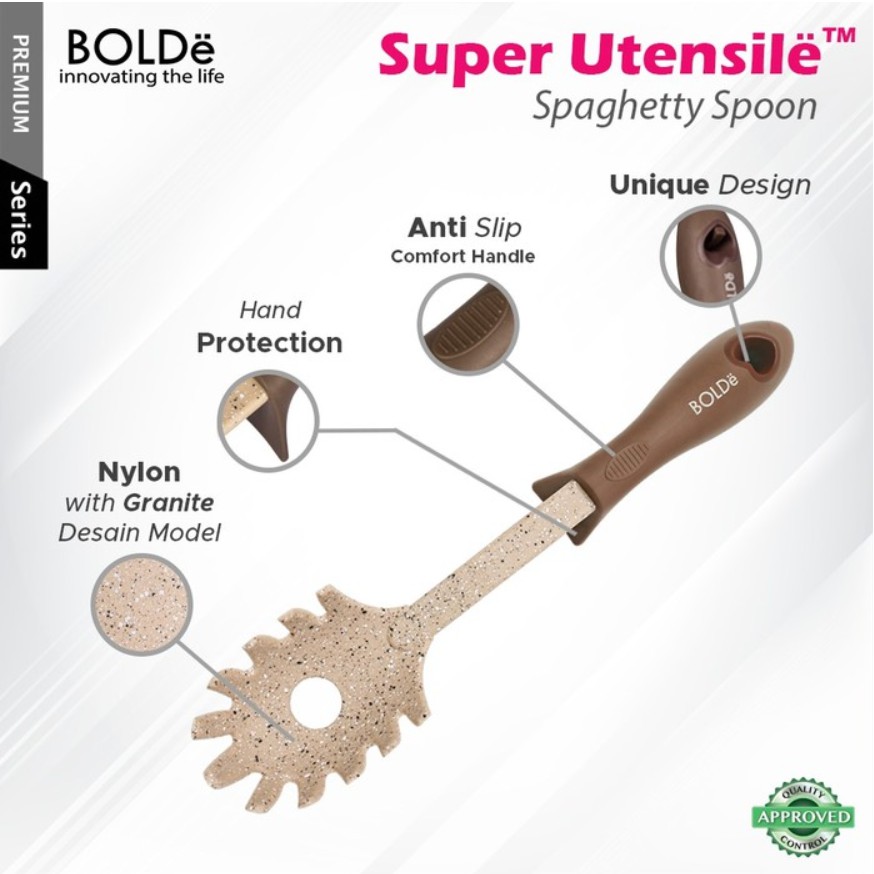 Bolde Super Utensile Spaghetty Spoon - Sutil Sendok Spagetti